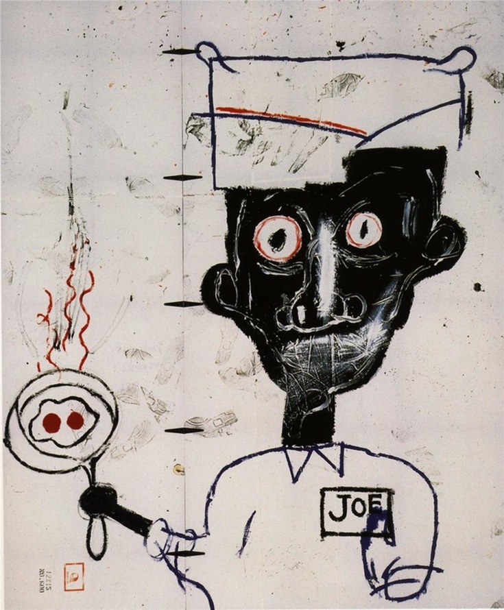 Eyes and Eggs by Jean-Michel Basquiat