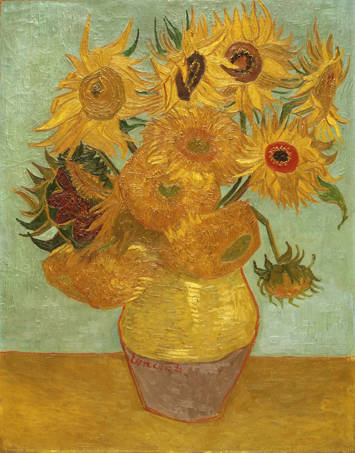 Vase with Twelve Flowers by Vincent van Gogh | Lone Quixote