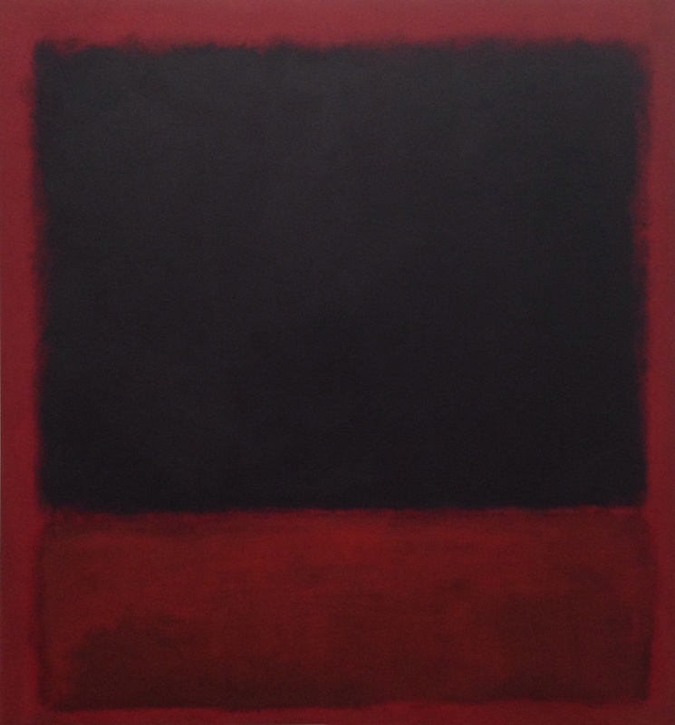 Untitled (Black, Red over Black on Red) by Mark Rothko | Lone Quixote