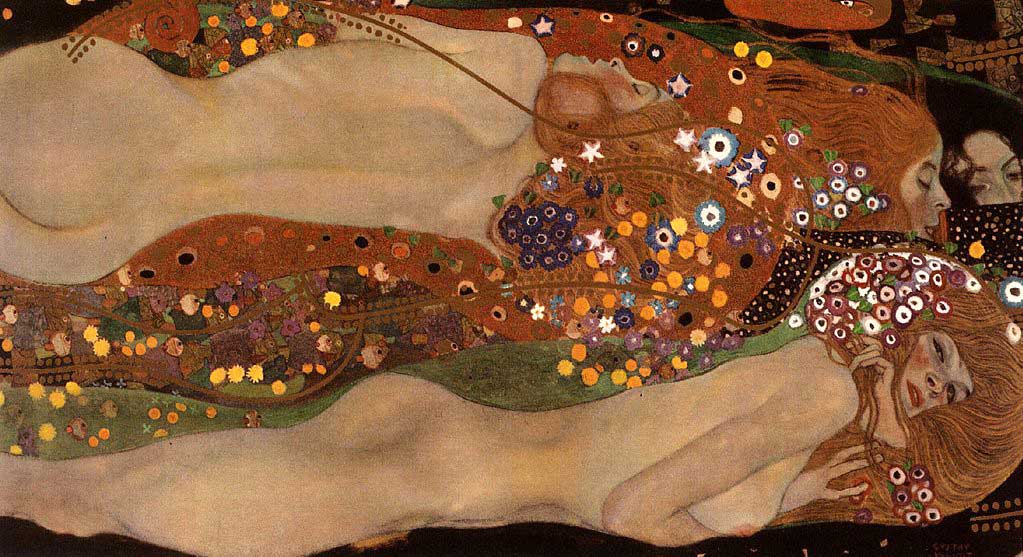 Water Serpents II by Gustav Klimt | Lone Quixote