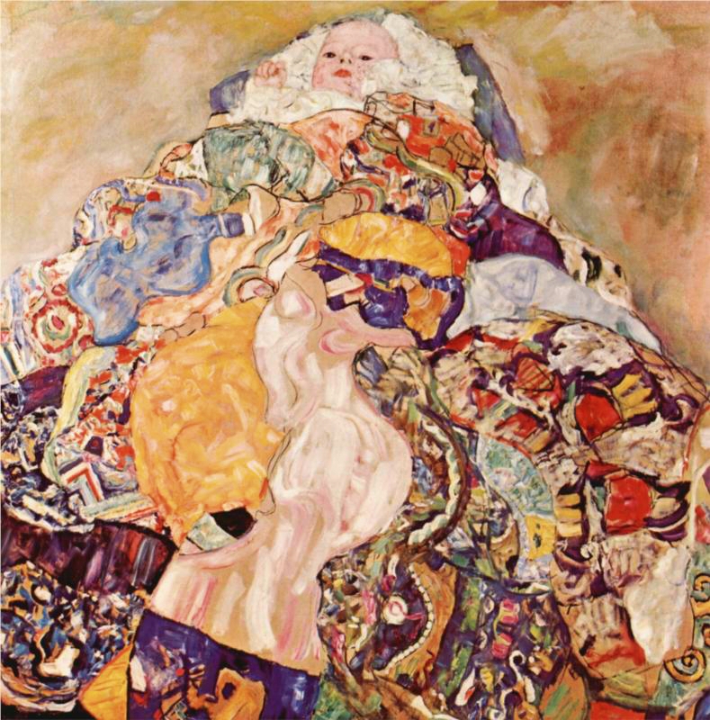 Baby by Gustav Klimt