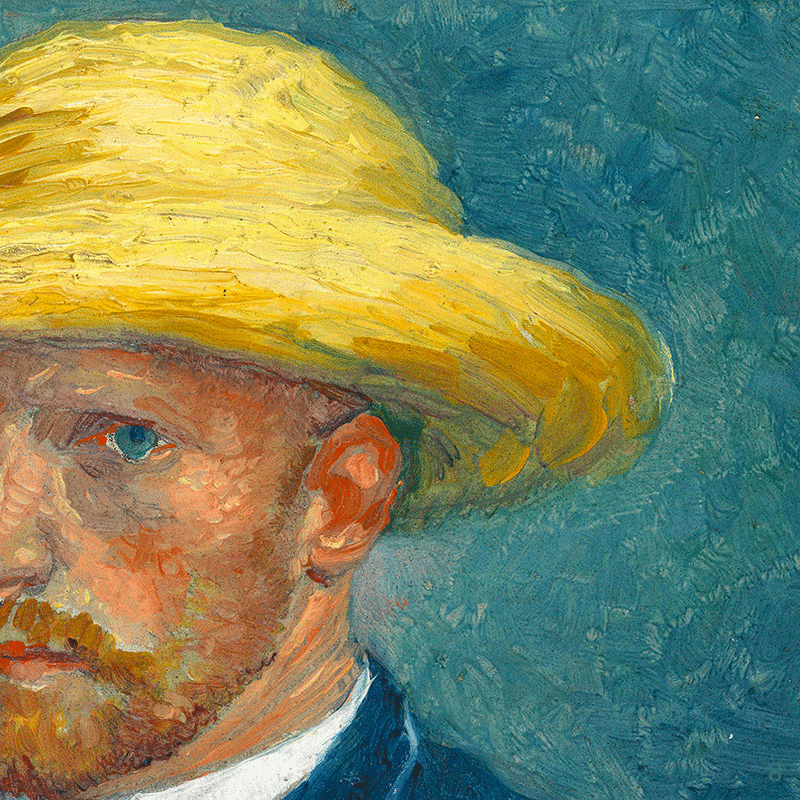 Portrait of Theo van Gogh (detail) by Vincent van Gogh