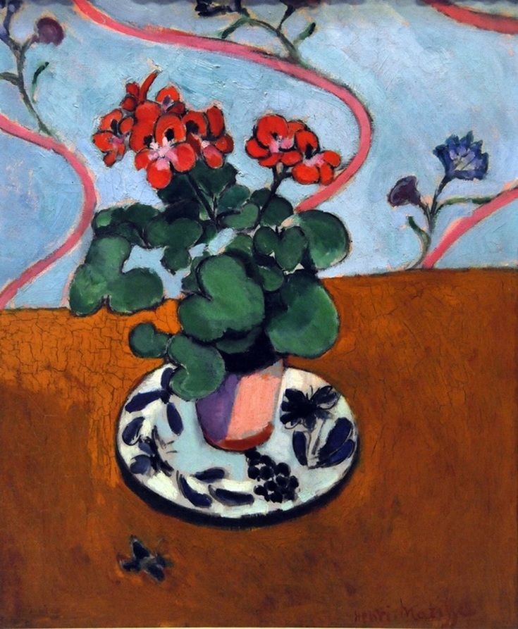 Geraniums by Henri Matisse