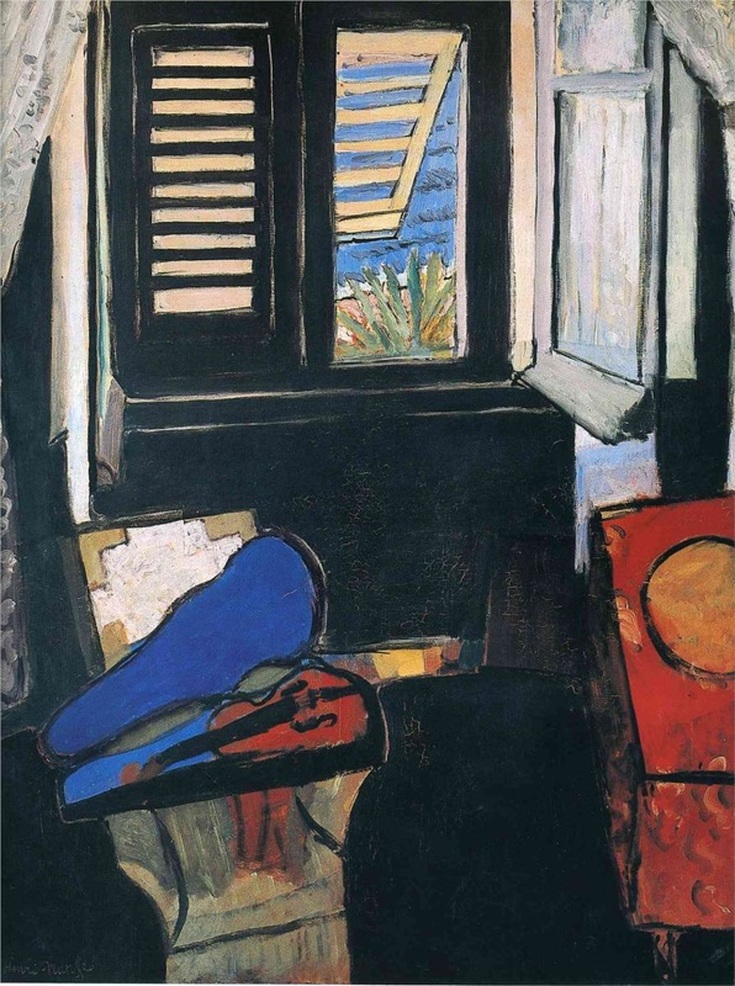 Interior with a Violin by Henri Matisse