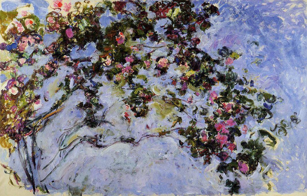 The Rose Bush by Claude Monet | Lone Quixote