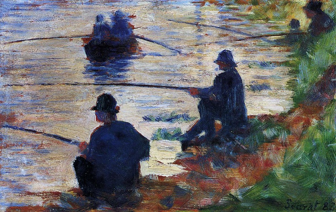 Fishermen by Georges Seurat