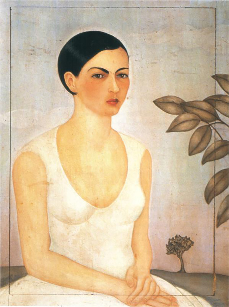 Portrait of Cristina My Sister by Frida Kahlo