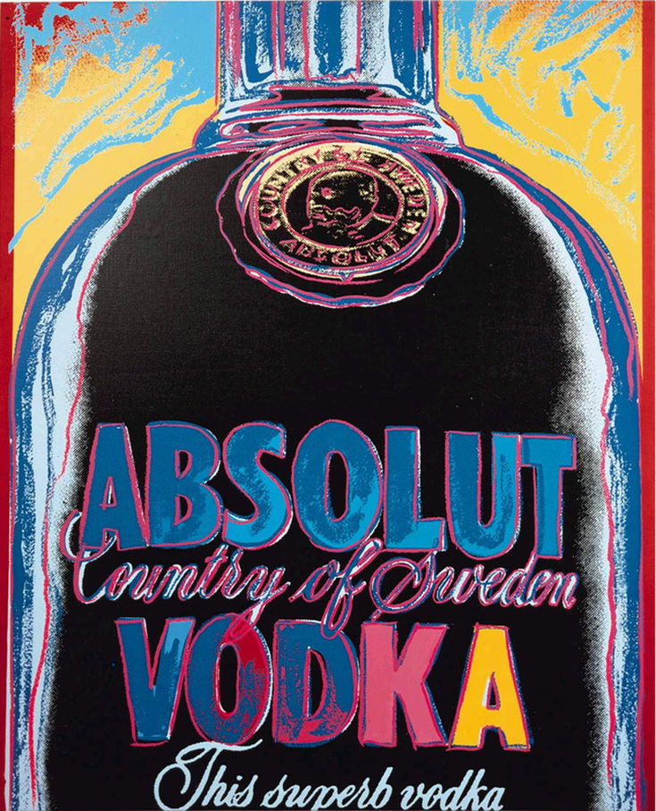 Absolut Vodka by Andy Warhol
