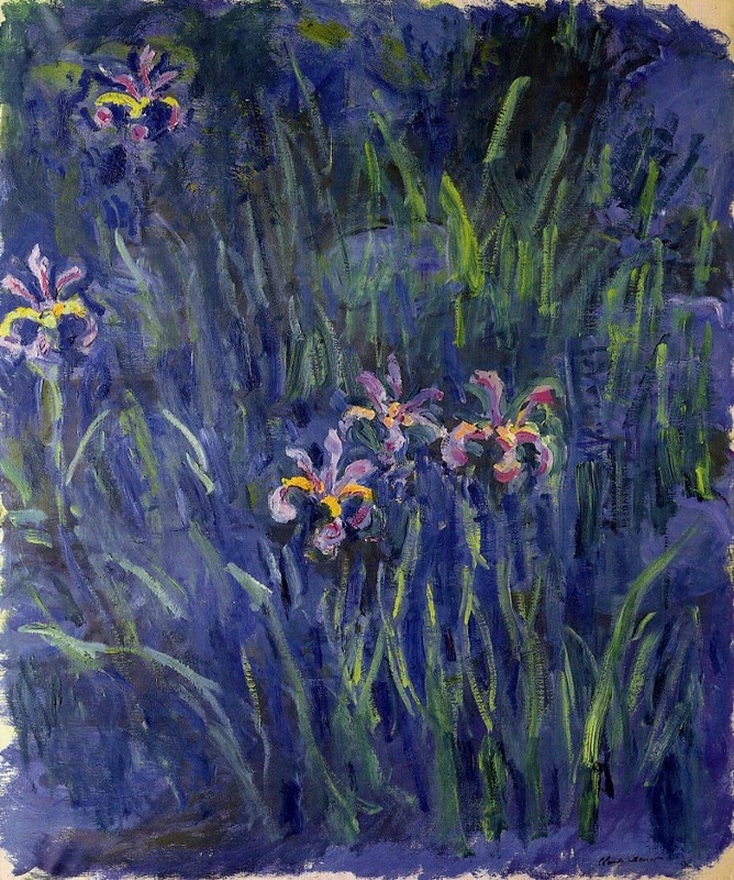 Irises II, 1917 by Claude Monett | Lone Quixote