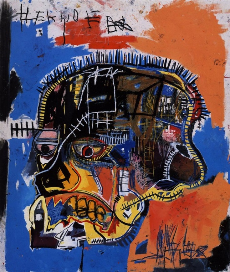 Untitled Skull by Jean-Michel Basquiat