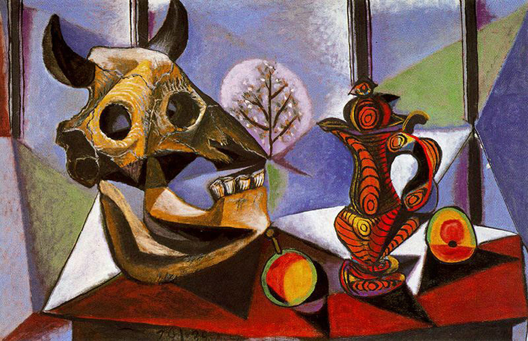 Still Life with Bull’s Skull by Pablo Picasso | Lone Quixote