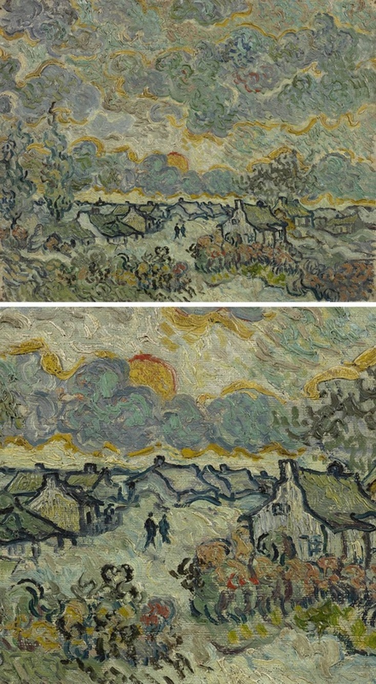 Reminiscence of Brabant by Vincent van Gogh with Detail View 