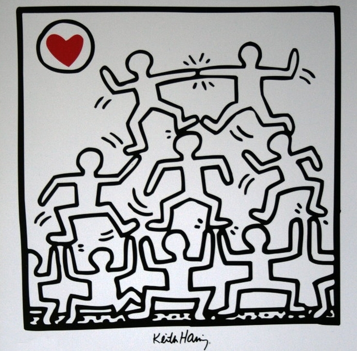 Untitled, 1987 by Keith Haring | Lone Quixote