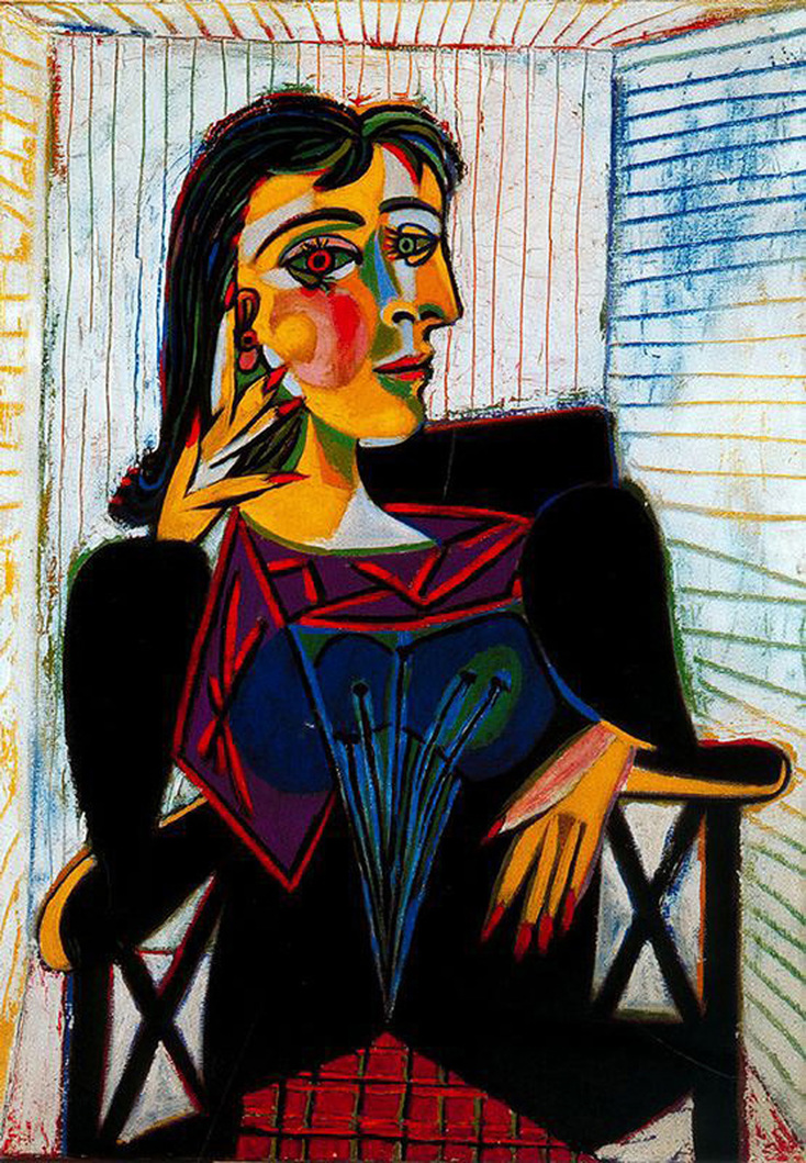 Portrait of Dora Maar by Pablo Picasso