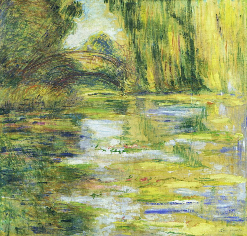 Water Lily Pond Bridge by Claude Monet | Lone Quixote