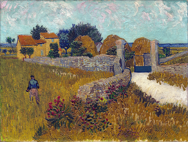 Farmhouse in Provence by Vincent van Gogh