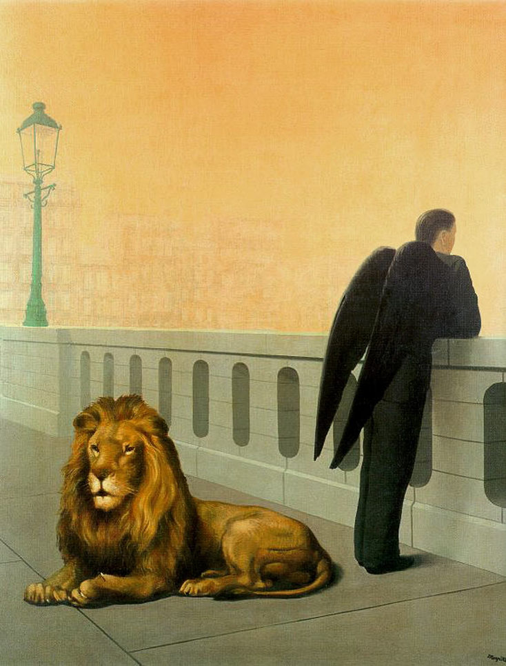 Homesickness by Rene Magritte