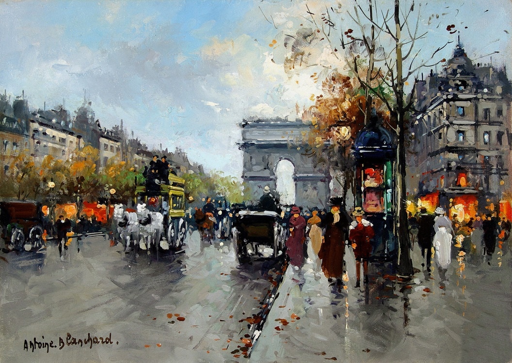 Champs Elysees by Antoine Blanchard
