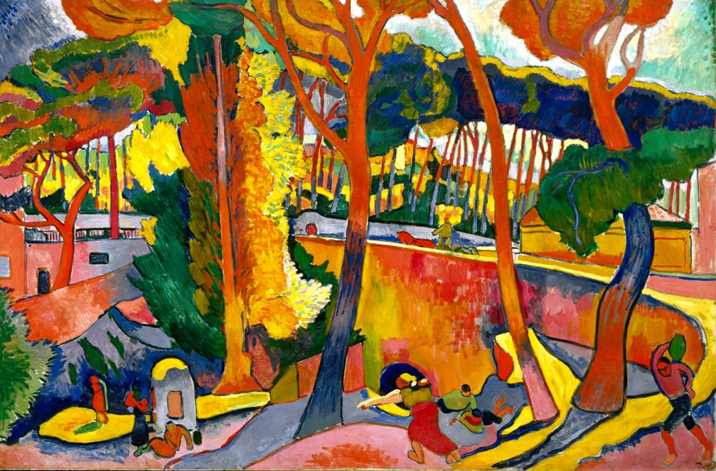 The Turning Road, L´Estaque (1906) by Andre Derain