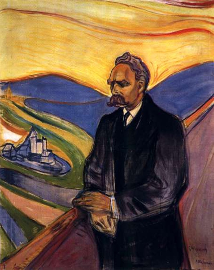Friedrich Nietzsche (1906) by Edvard Munch