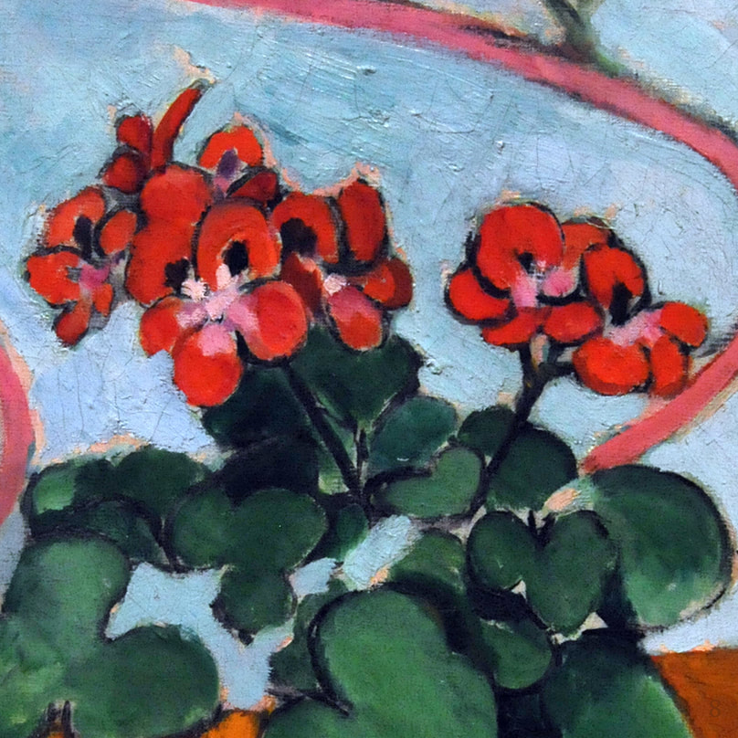 Geraniums (detail) ​[1915] by Henri Matisse