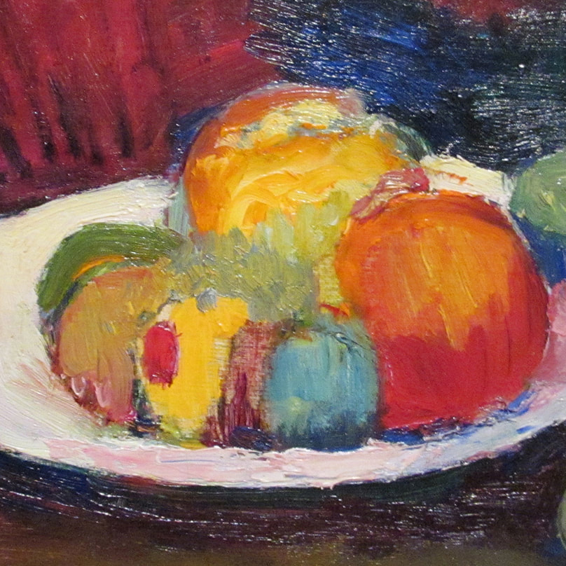Fruit Dish (detail) 1902 ​by Henri Matisse