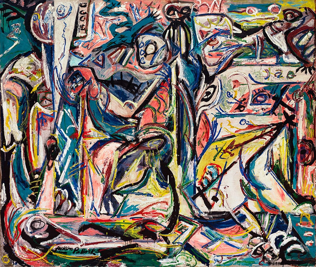Circumcision (1946) by Jackson Pollock | Lone Quixote