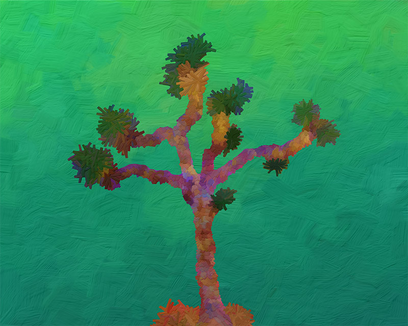 Joshua Tree (Twilight) by Lone Quixote