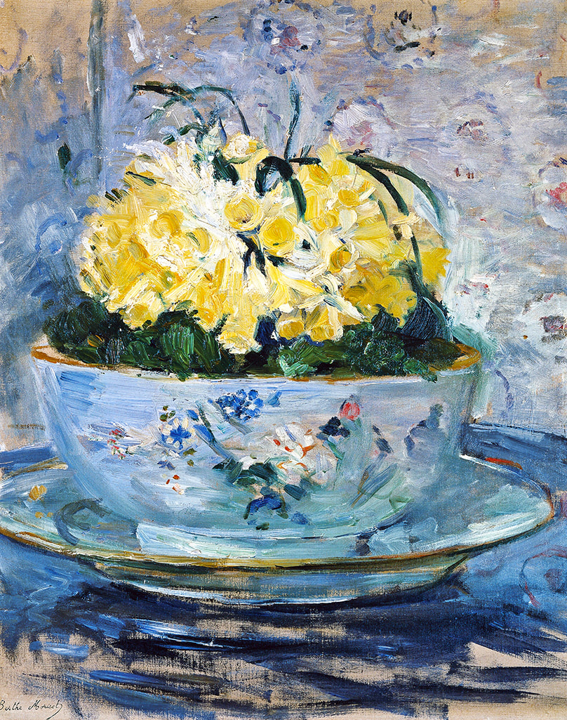 Daffodils (1885) by Berthe Morisot