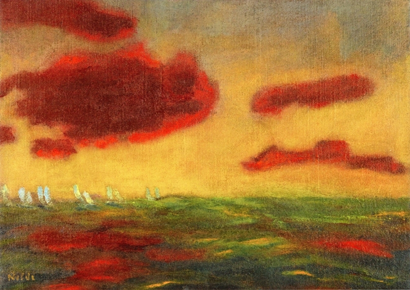 On the High Sea by Emil Nolde | Lone Quixote