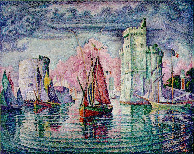 Port of La Rochelle by Paul Signac