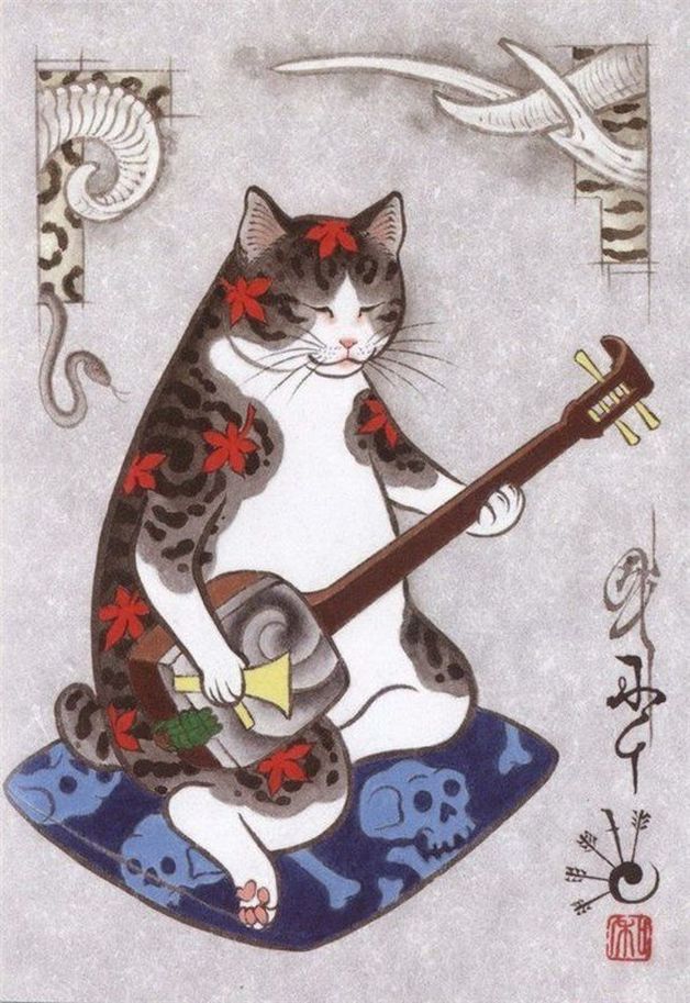 Monmon Cat by ​Kazuaki Horitomo Kitamura