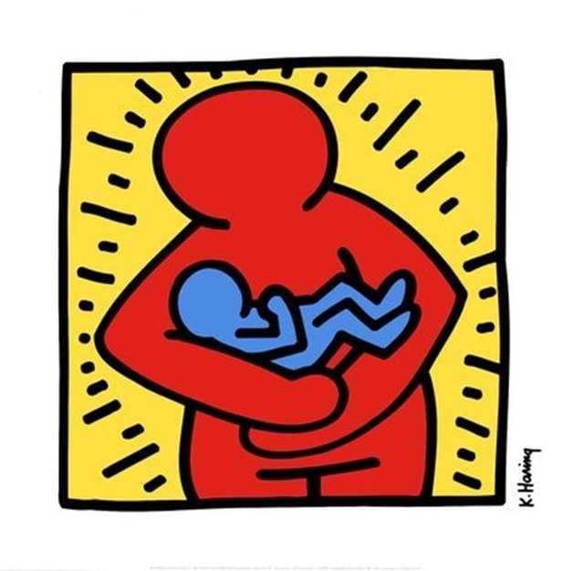 Mother and Child by Keith Haring