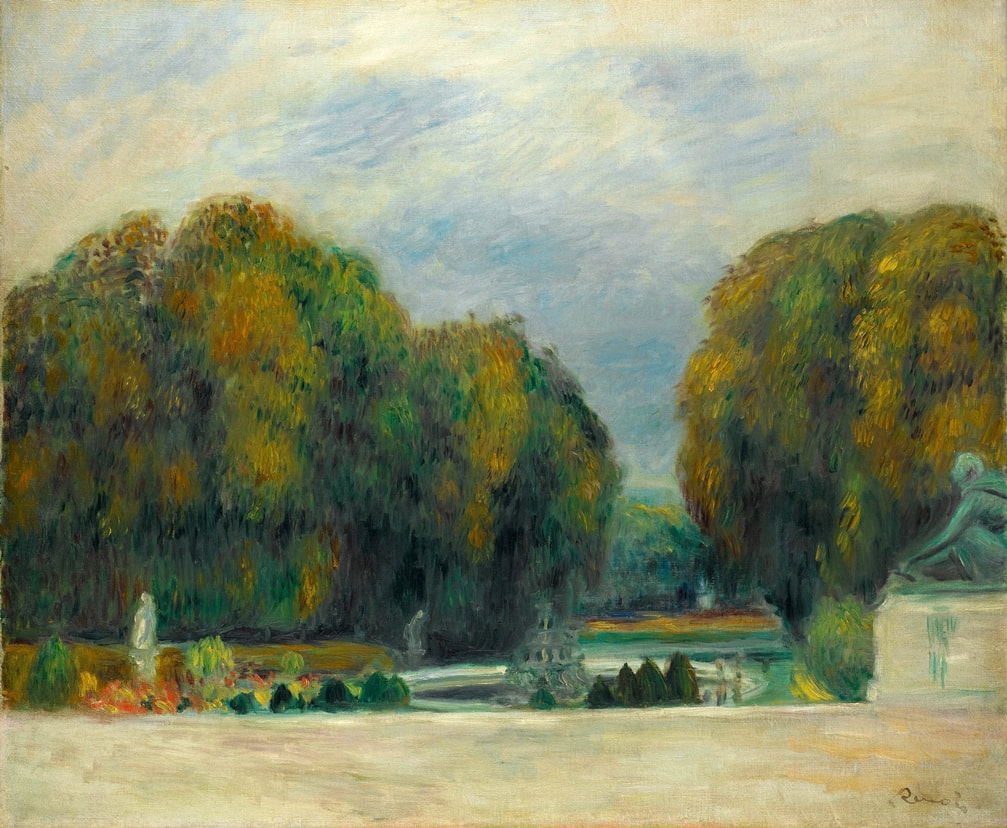 Versailles (1905) by Pierre-Auguste Renoir