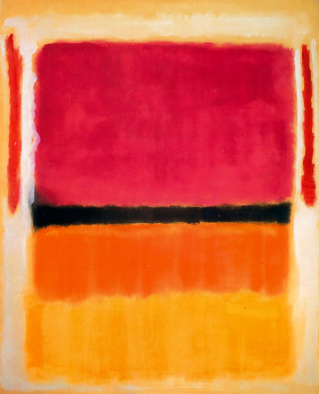 Untitled (Violet, Black, Orange, Yellow on White and Red) by Mark Rothko | Lone Quixote