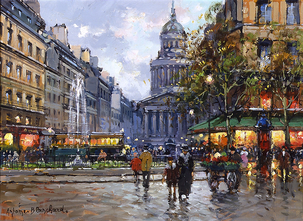 The Pantheon by Antoine Blanchard
