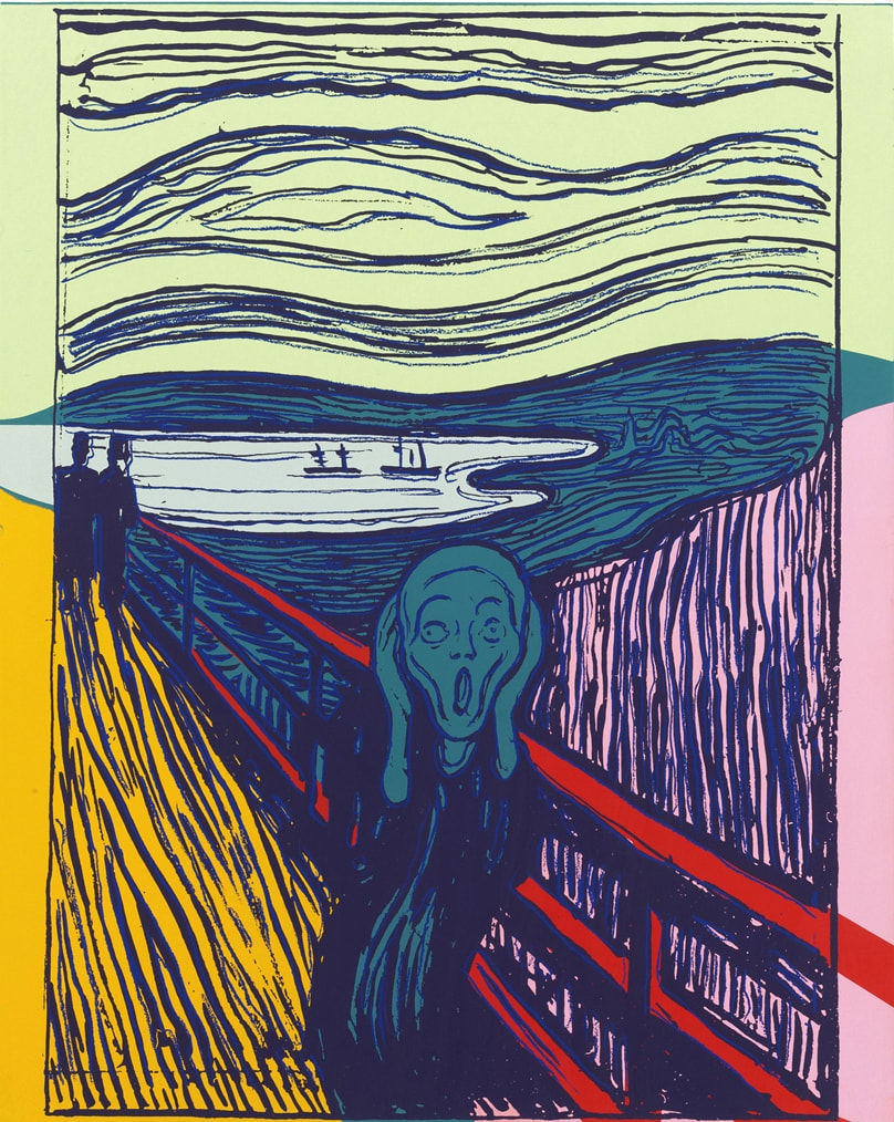 The Scream (after Munch) 1984 by Andy Warhol