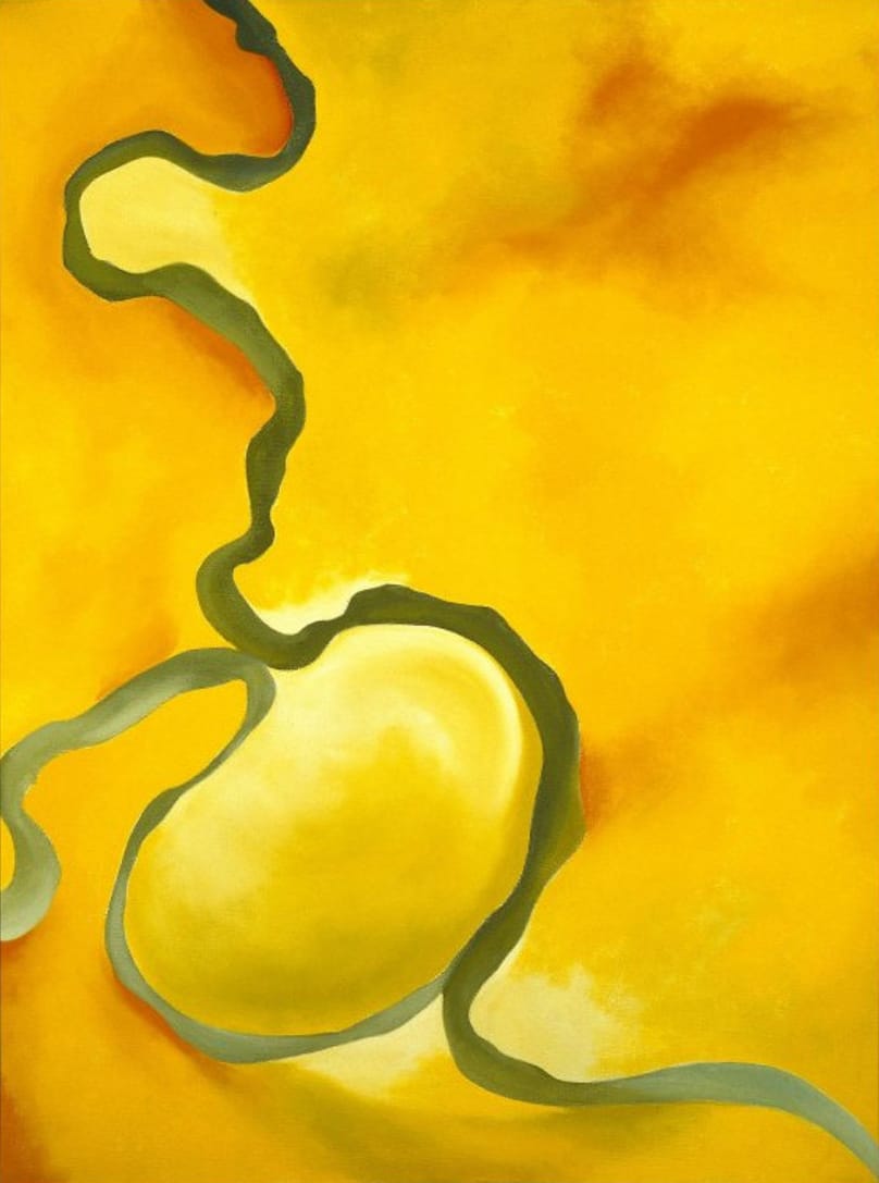 Green, Yellow and Orange by Georgia O’Keeffe | Lone Quixote